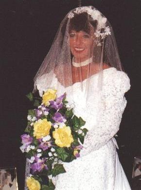Lisbeth in her Wedding Gown