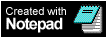 Created w/Notepad