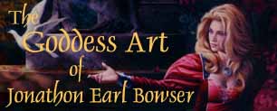 The Goddess Art of Jonathon Earl Bowser Logo