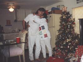 Lisbeth and Russ 
Christmas, 2002