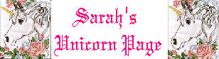 Sarah's Unicorn Page
