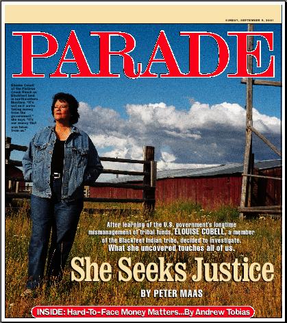 Cover of September 9, 2001, Sunday Parade