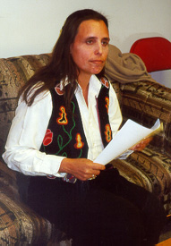 Winona LuDuke Green Party VP candidate, September, 2000