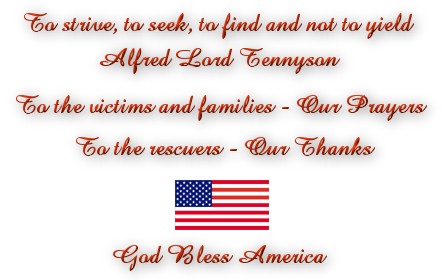 Prayers, Thanks, God Bless America
